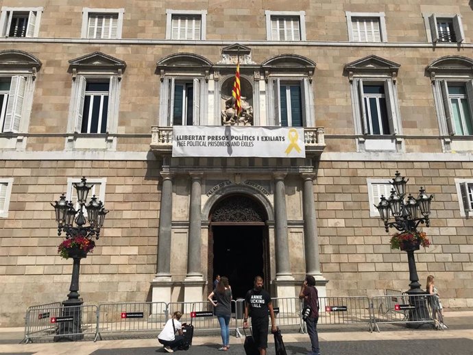 Faana del Palau de la Generalitat.