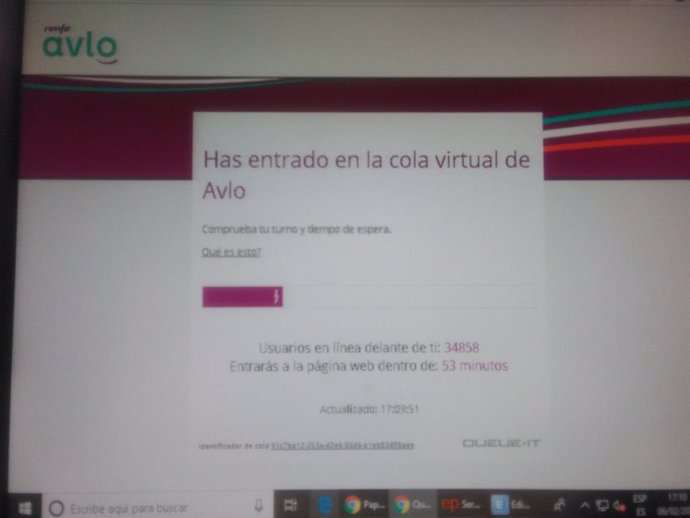 Inicio de la venta de billetes del AVLO de Renfe