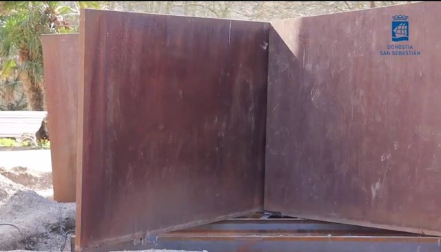 Obra de Richard Serra en San Sebastián