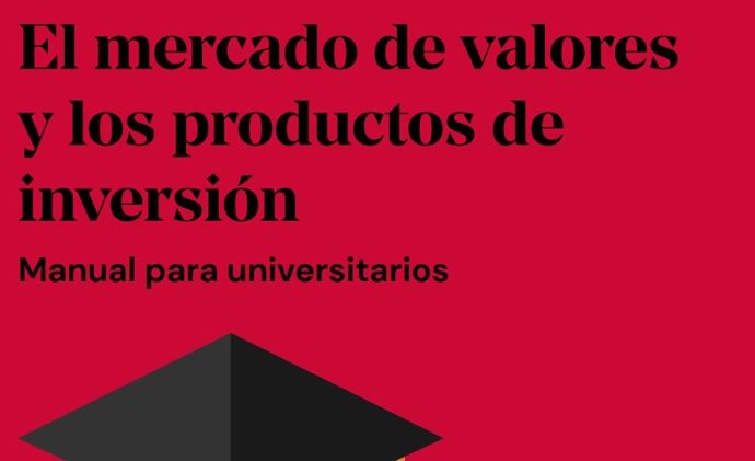 Portada del 'Manual del mercado de valores y los productos de inversión' para universtiarios de la CNMV