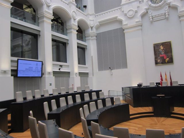 Imagen de recurso del Salón de Pleno del Palacio De Cibeles.