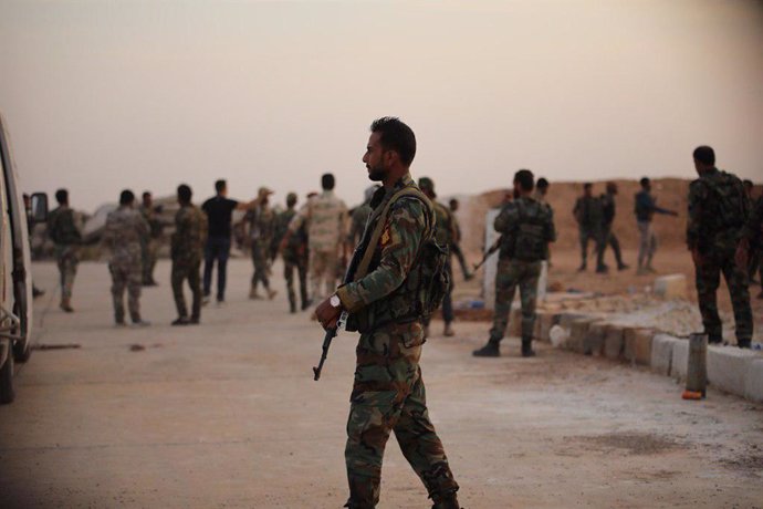 Siria.- El Ejército de Siria anuncia su entrada en varias zonas de Saraqeb, en l