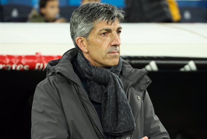 El entrenador de la Real Sociedad Imanol Alguacil