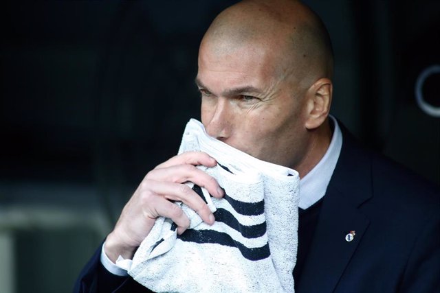 Zinédine Zidane, técnico del Real Madrid 