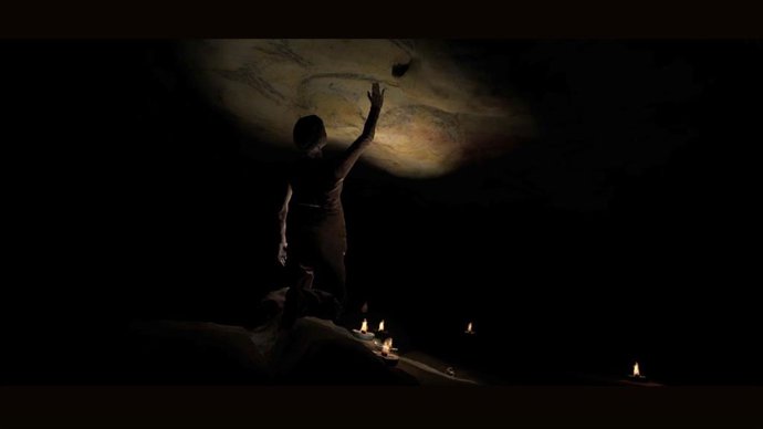 Recreación virtual de la Cueva de Altarmia