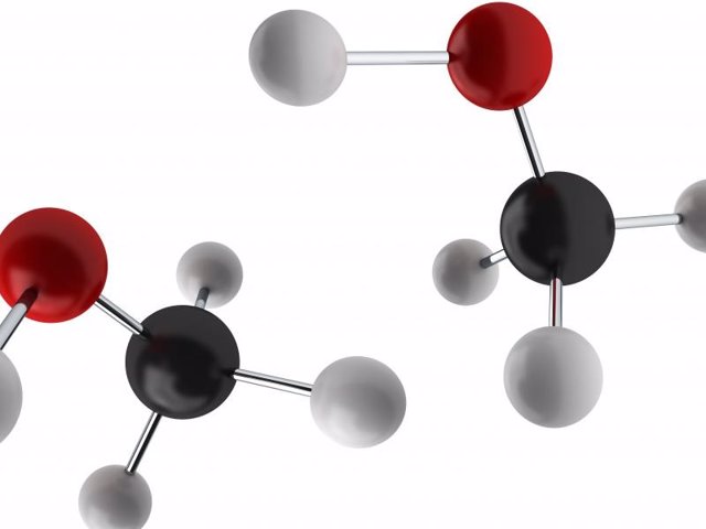 Moléculas de metanol