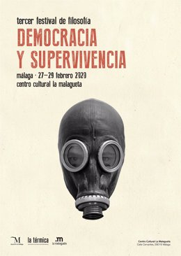 Cartel del Festival de Filosofía de Málaga