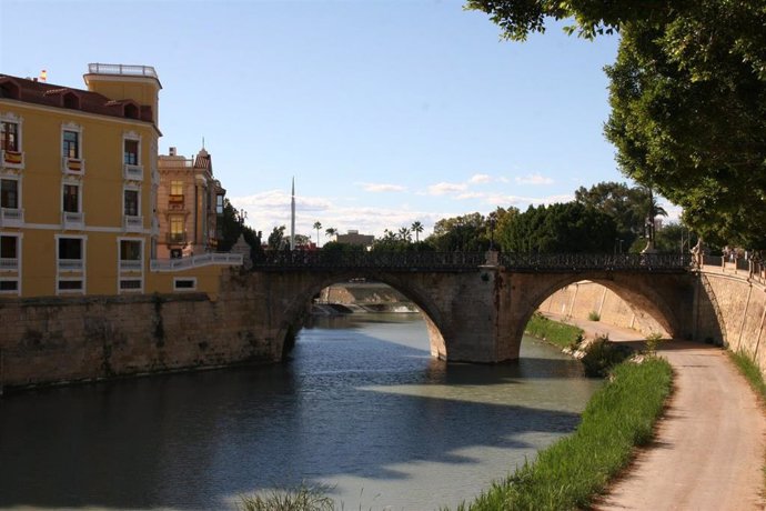 Imagen del Puente Viejo de Murcia