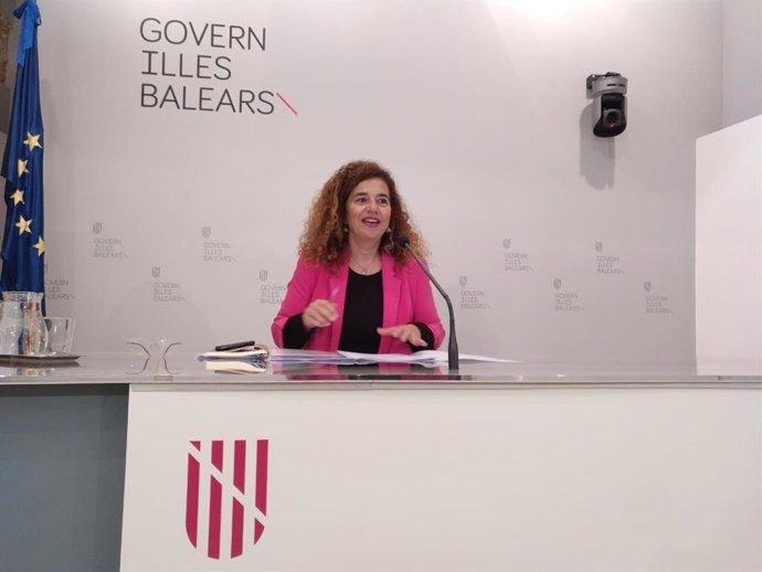 La portavoz del Govern, Pilar Costa.