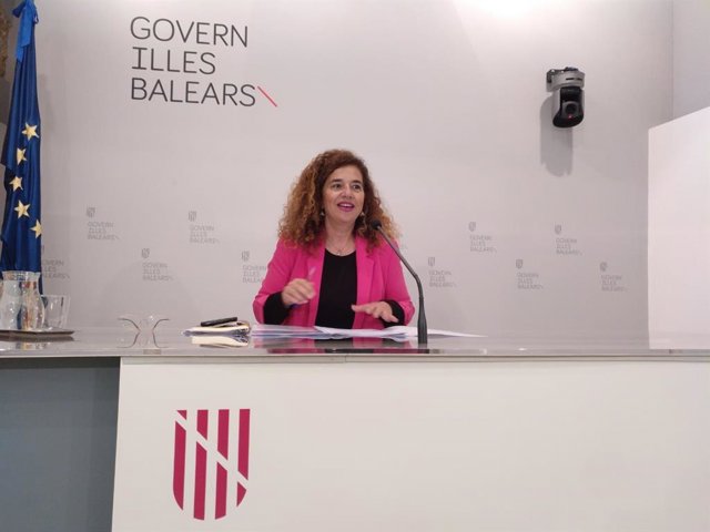 La portavoz del Govern, Pilar Costa.