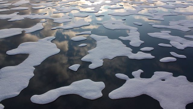 Paisaje del Océano Ártico