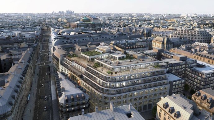 Edificio 'cloud' de París de SFL (Colonial) alquilado a BlaBlaCar