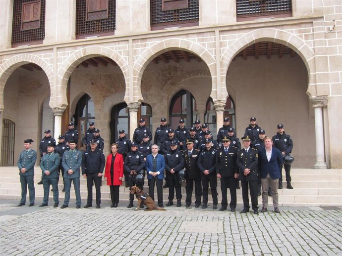 Presentación de la nueva Unidad de la Policía Local de Badajoz