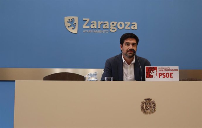 El concejal del PSOE en el Ayuntamiento de Zaragoza, Horacio Royo,