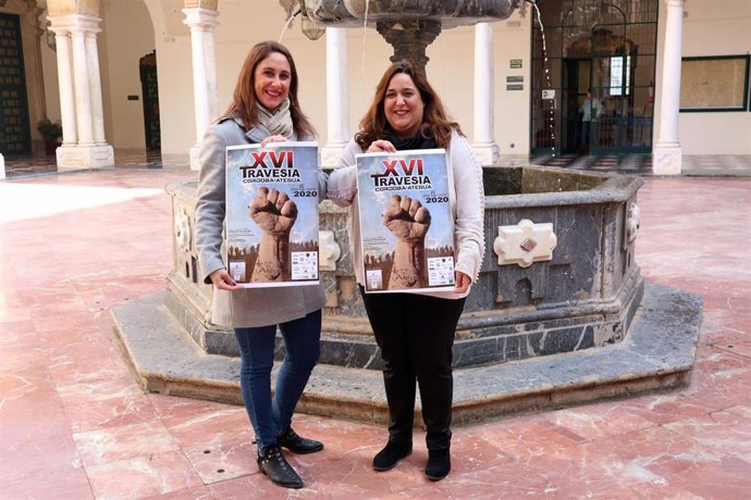 Navajas (dcha.) presenta la XVI Travesía Córdoba-Ategua