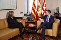 Marín celebra la visita de Sánchez que suposa un "contacte directe amb el món local"