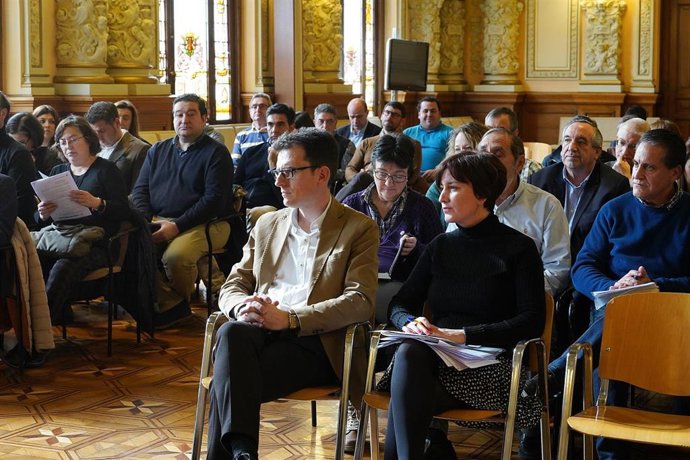 Sesión constitutiva de la Mancomunidad 'Valladolid y Alfoz'.