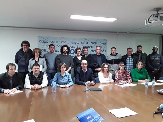 Comisión negociadora del convenio colectivo del sector de la construcción de Lleida.