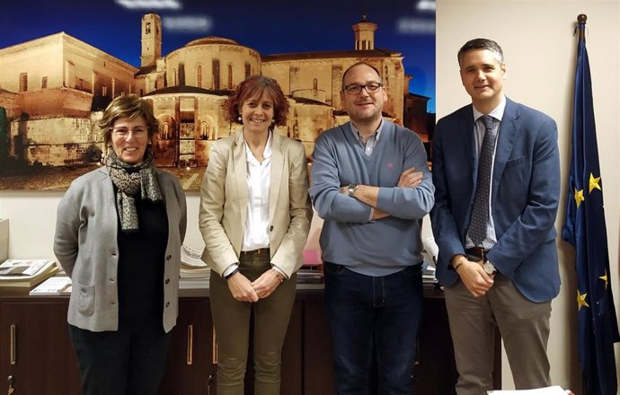 Susana Herreros, Rebeca Esnaola, Miguel Aguirre e Ignacio Apezteguía