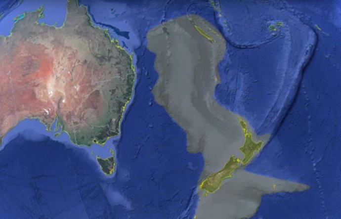 El Anillo de Fuego del Pacífico dió forma al continente de Zelandia