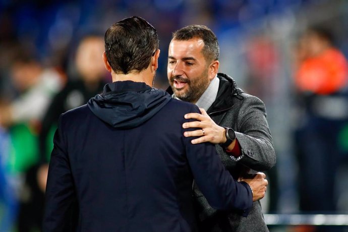 Diego Martínez, entrenador del Granada CF.