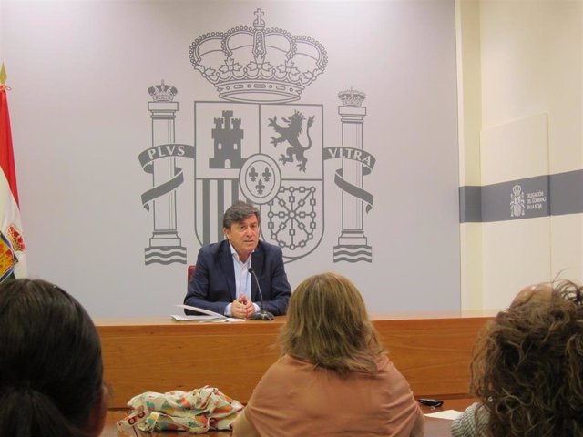 El delegado del Gobierno en La Rioja, José Ignacio Pérez Sáenz