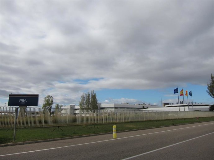 Planta de Groupe PSA en Figueruelas (Zaragoza).
