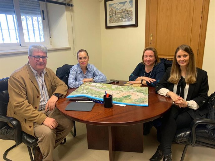 Reunión entre Ayuntamiento y UJA