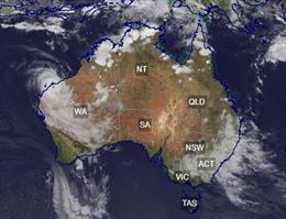 Tormentas en Australia.