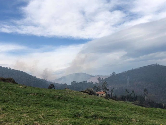 Sin incendios en Cantabria tras sofocarse los ocho provocados en las últimas 24 horas