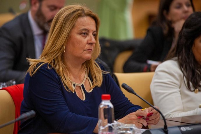 La parlamentaria andaluza por el PP de Jaén Ángela Hidalgo.