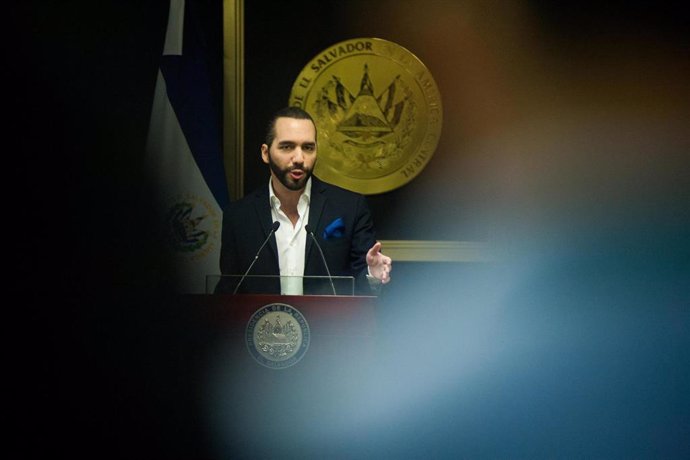 El presidente de El Salvador, Nayib Bukele