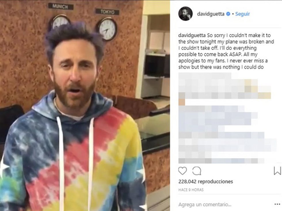 El Dj francés David Guetta canceló su concierto en Santander alegando problemas técnicos en el vuelo privado que le tenía que traer desde Moscú (archivo)