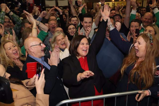 La líder del Sinn Féin, Mary Lou McDonald