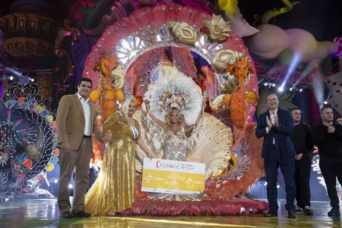 Chari Alvarado se hace con el título de Gran Dama 2020 en el Carnaval de Las Palmas de Gran Canaria