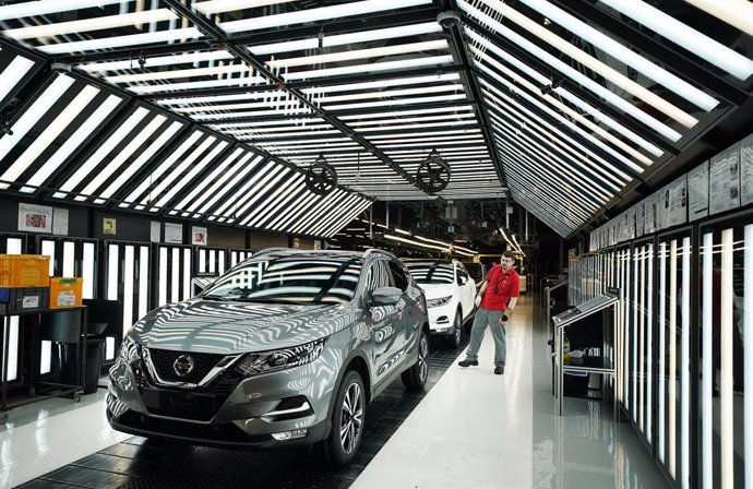Imagen de una de las plantas de Nissan. 