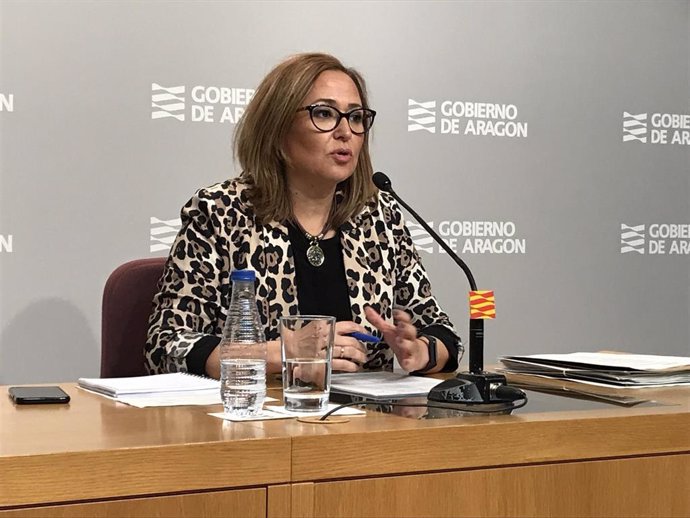 Mayte Pérez es la consejera de Presidencia de Aragón.