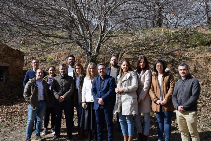 Grupo Socialista en la Diputación de Málaga visita Jubrique