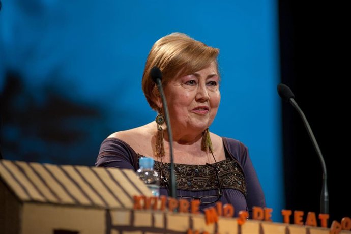 A actriz Pilar Pereira