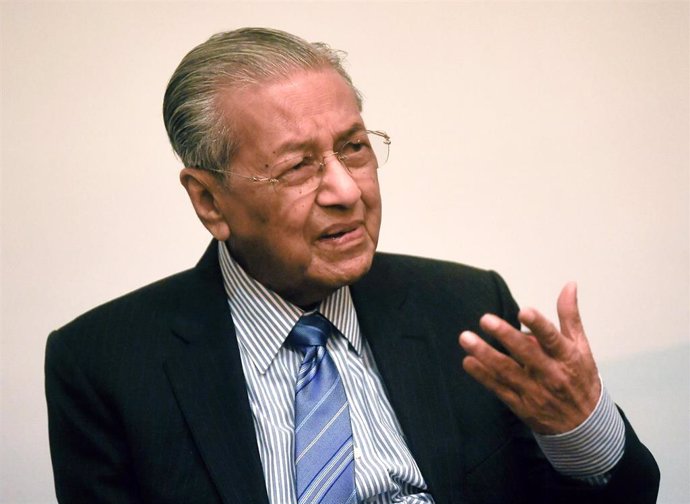 El primer ministro de Malasia, Mahathir Mohamad. 
