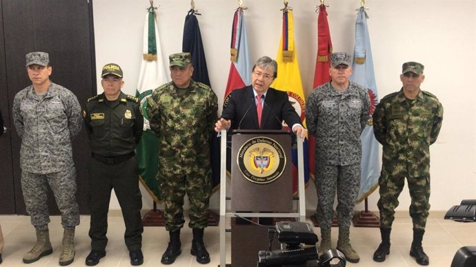 Colombia.- El Gobierno ratifica su orden de "ofensiva total" contra el ELN ante 