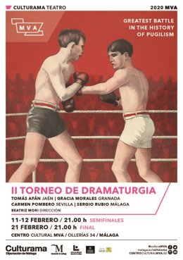 Málaga.- Un total de cuatro autores teatrales andaluces enfrentarán sus textos en un ring en el MVA