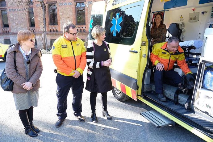 La consellera Alba Vergés, en un acto del SEM