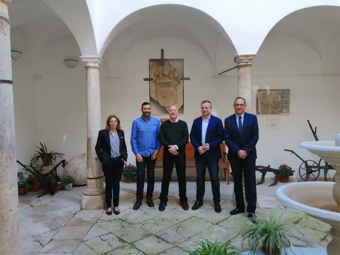 El delegado territorial de Turismo en Almería visita Véléz-Rubio