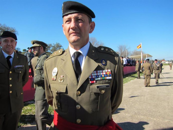 El nuevo general jefe de la Brigada 'Guzmán el Bueno' X, Ignacio Olazábal Elorz.