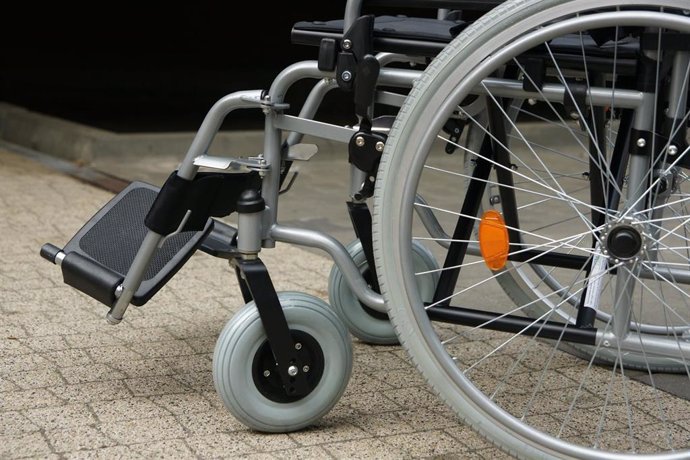 Imagen de silla de ruedas.