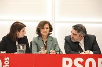 Calvo no aclara si estará en la mesa de diálogo con Cataluña: "lo que diga el presidente"