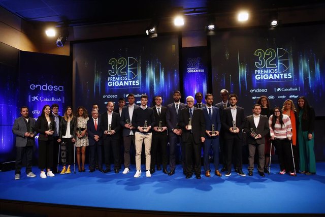 Premiados de la Gala de la XXXII edición de los Premios Gigantes