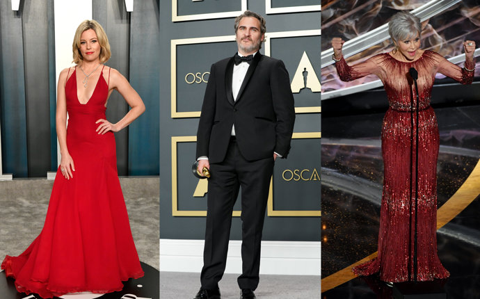 Elizabeth Banks , Joaquin Phoenix y Jane Fonda