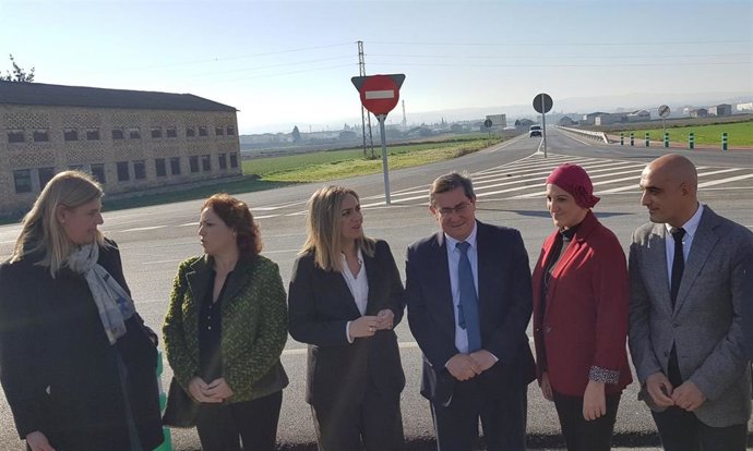 Imagen de la inauguración de la Variante de Chauchina